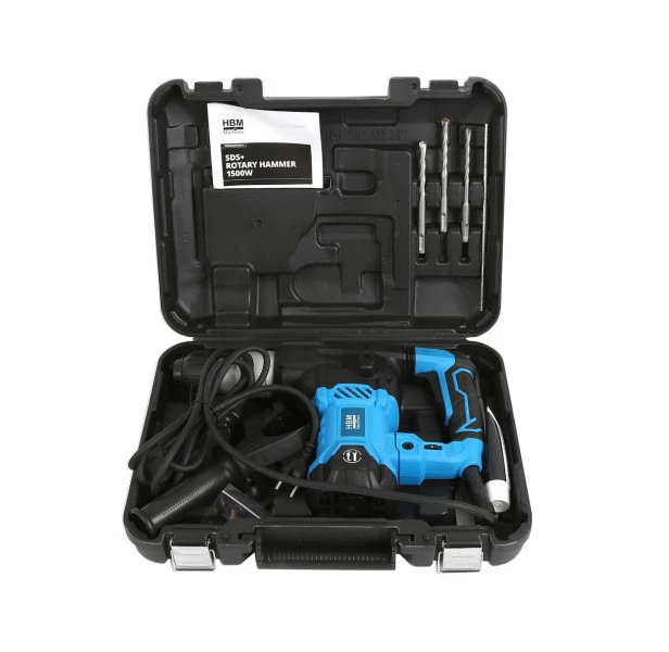 HBM SDS+ Boorhamer/Breekhamer 1500 W 9 HBM SDS+ Boorhamer/Breekhamer 1500 W - Afbeelding 9