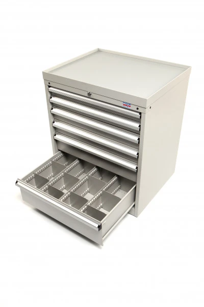 HBM 6 Laden Profi Gereedschapskast 72 X 58 X 80 Cm Beige 3 HBM 6 Laden Profi Gereedschapskast 72 X 58 X 80 Cm Beige - Afbeelding 3