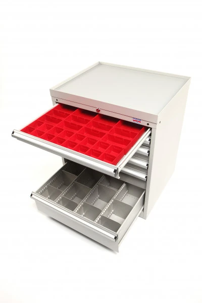 HBM 6 Laden Profi Gereedschapskast 72 X 58 X 80 Cm Beige 2 HBM 6 Laden Profi Gereedschapskast 72 X 58 X 80 Cm Beige - Afbeelding 2