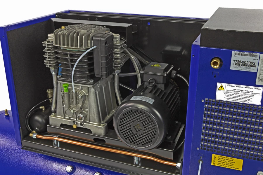 Michelin 10 PK 500 Liter Gedempte Compressor MCXD 988/500 N MET DROGER 4 Michelin 10 PK 500 Liter Gedempte Compressor MCXD 988/500 N MET DROGER - Afbeelding 4