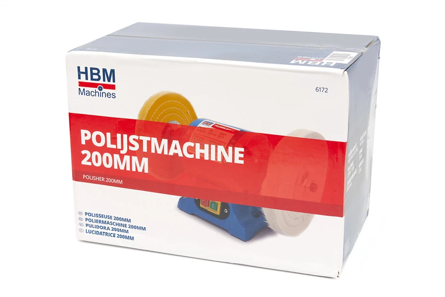 HBM 200 Mm Hobby Polijstmachine 4 HBM 200 Mm Hobby Polijstmachine - Afbeelding 4