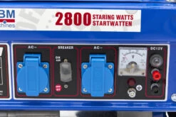 HBM 2.800W Generator Met 208 Cc Benzinemotor, 230V 16 HBM 2.800W Generator Met 208 Cc Benzinemotor, 230V -Hbm-Machines Winkel hbm 060 150.jpg 1200x600 57cf2ebc88