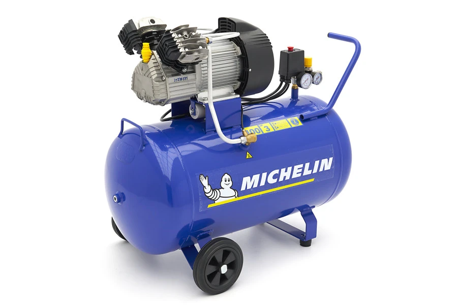 Michelin Compressor 100 Liter 3PK - 230 Volt 1129102951 2 Michelin Compressor 100 Liter 3PK - 230 Volt 1129102951 - Afbeelding 2