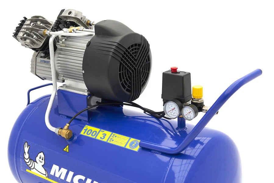 Michelin Compressor 100 Liter 3PK - 230 Volt 1129102951 6 Michelin Compressor 100 Liter 3PK - 230 Volt 1129102951 - Afbeelding 6