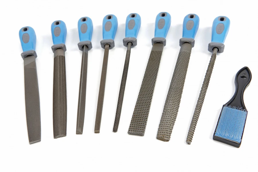 HBM 9 Delige Vijlenset En Raspenset 2 HBM 9 Delige Vijlenset En Raspenset - Afbeelding 2