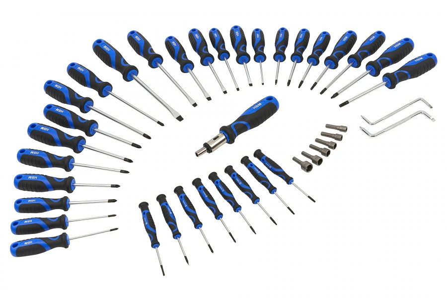 HBM Profi 100 Delige Soft Grip Schroevendraaierset, Dopsleutelset En Bitset Met Houder 2 HBM Profi 100 Delige Soft Grip Schroevendraaierset, Dopsleutelset En Bitset Met Houder - Afbeelding 2